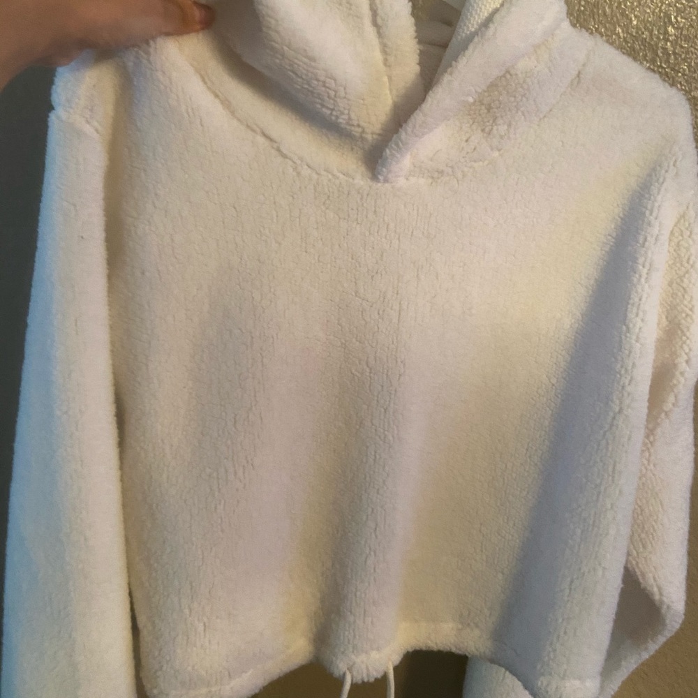 Shepherd crop hoodie